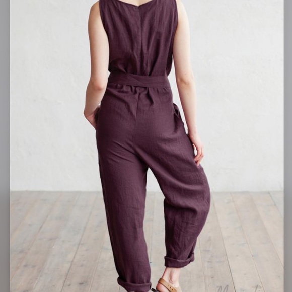 MAGIC LINEN JUMPSUIT ANNECY - Picture 2 of 6